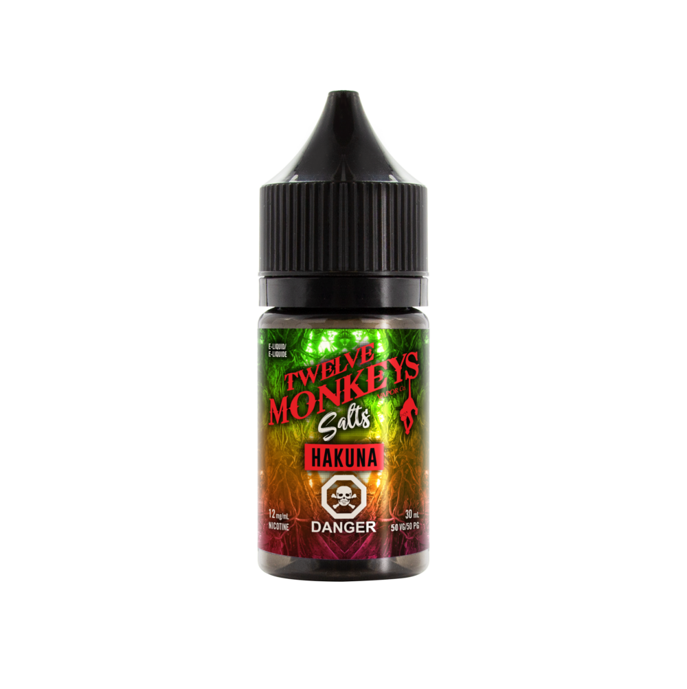 Twelve Monkeys Hakuna 30ml Nicotine Salt eLiquids