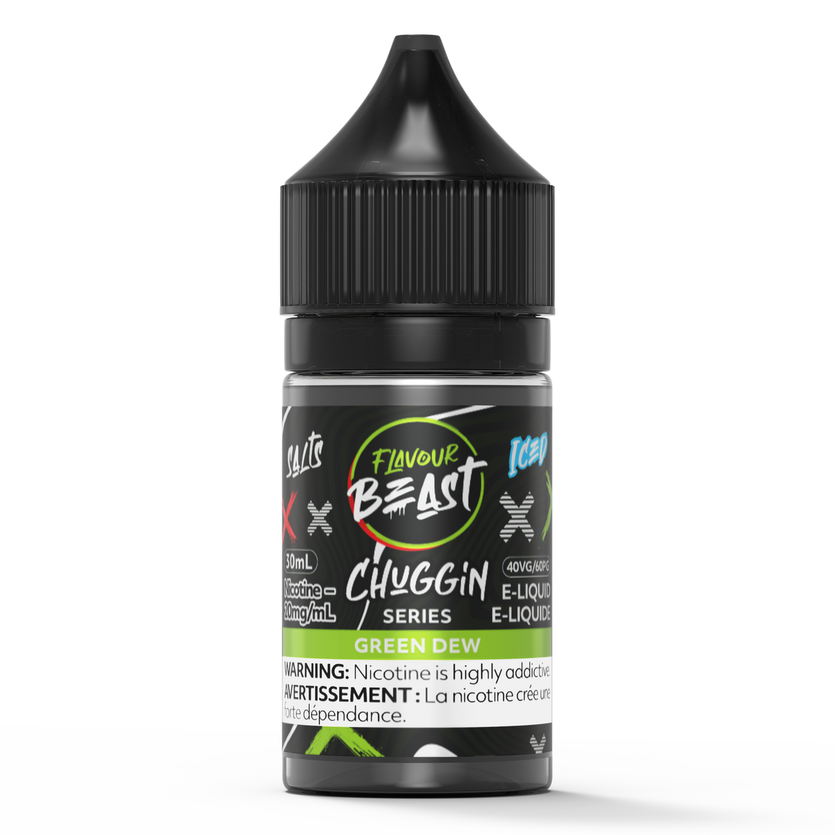 Flavour Beast chuggin Green Dew