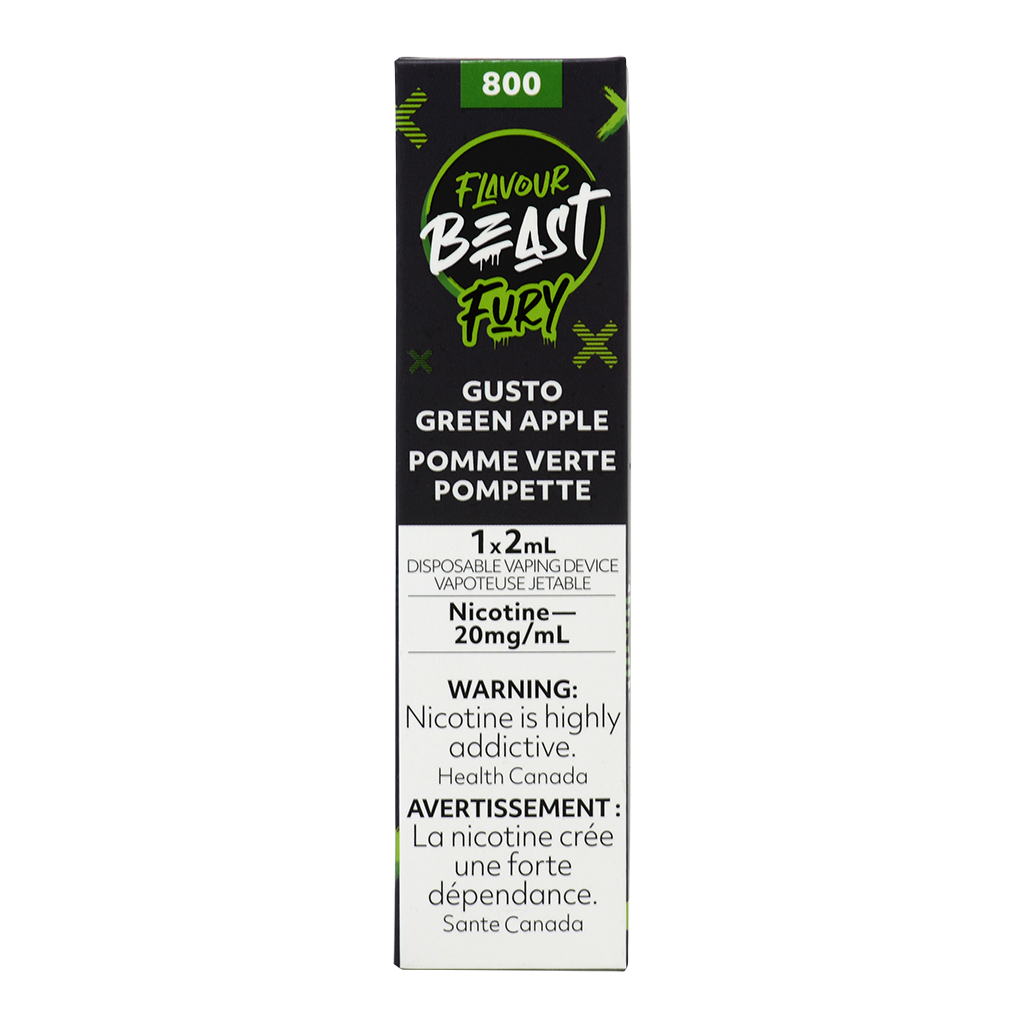 Flavour Beast Gusto Green Apple 800