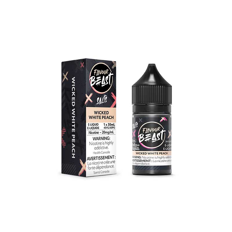 Flavour Beast Wicked White Peach 30ml