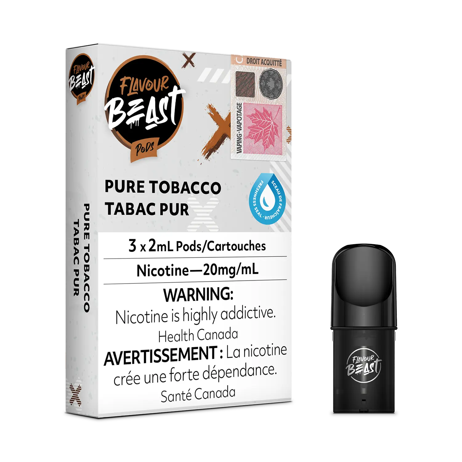 Flavour Beast pure tobacco pod
