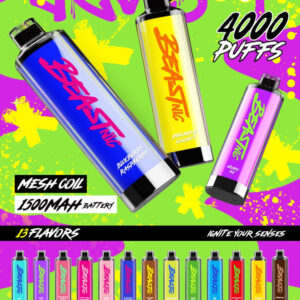 Beast Nic Mad Blue 4000 puffs
