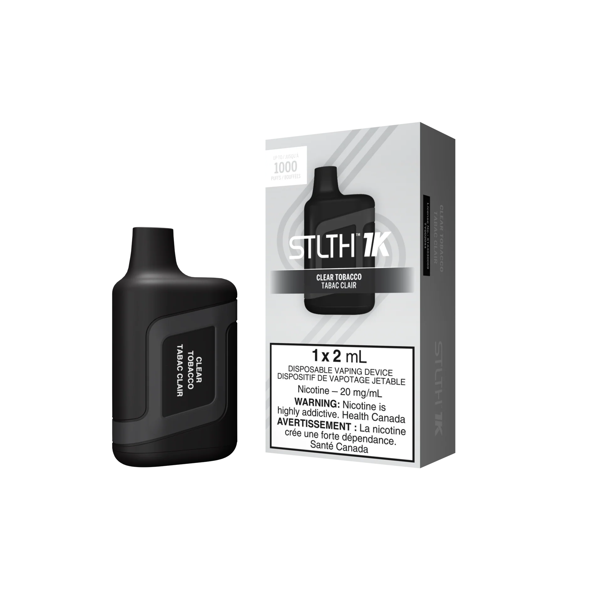 STLTH 1K Clear Tobacco
