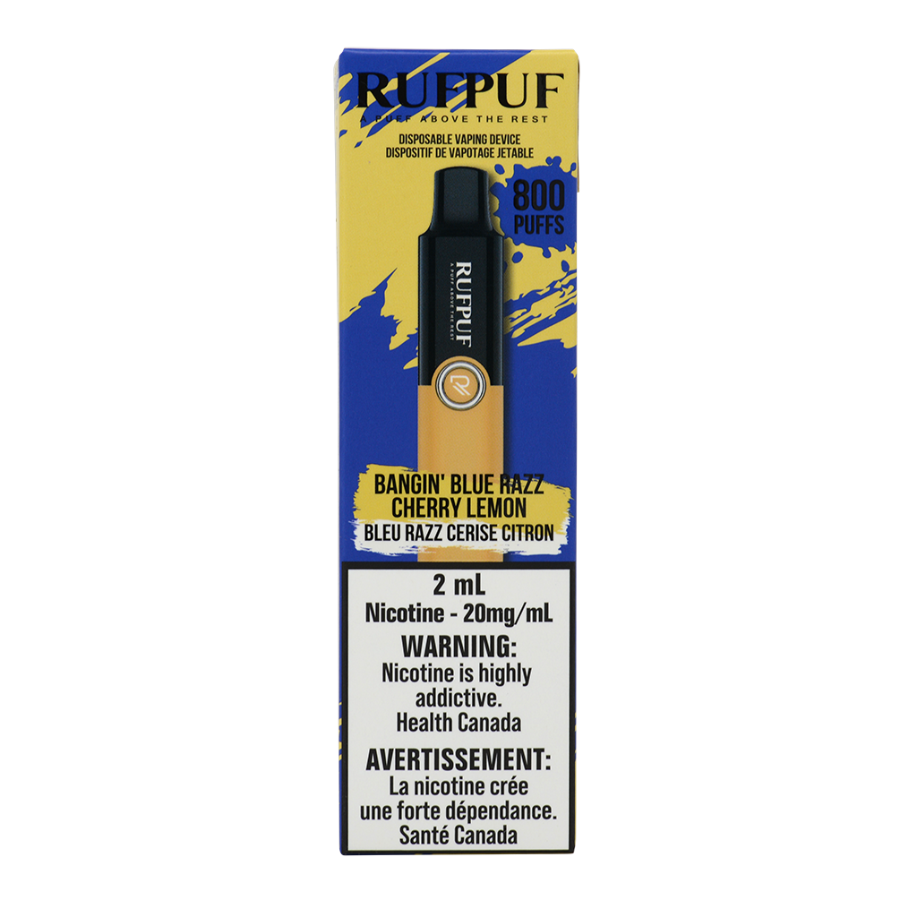 Rufpuf Blue razz Cherry Lemon 800