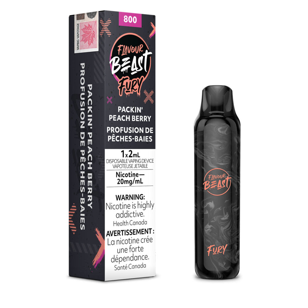 Flavour Beast Packin Peach Berry 800