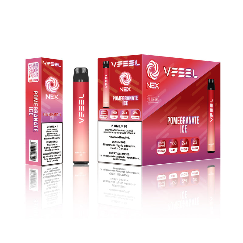 Vfeel Nex Pomegranate Ice 1800 puffs