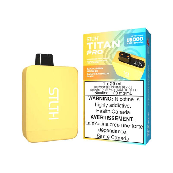STLTH TITAN PRO - Banana Berry Melon Ice 15k