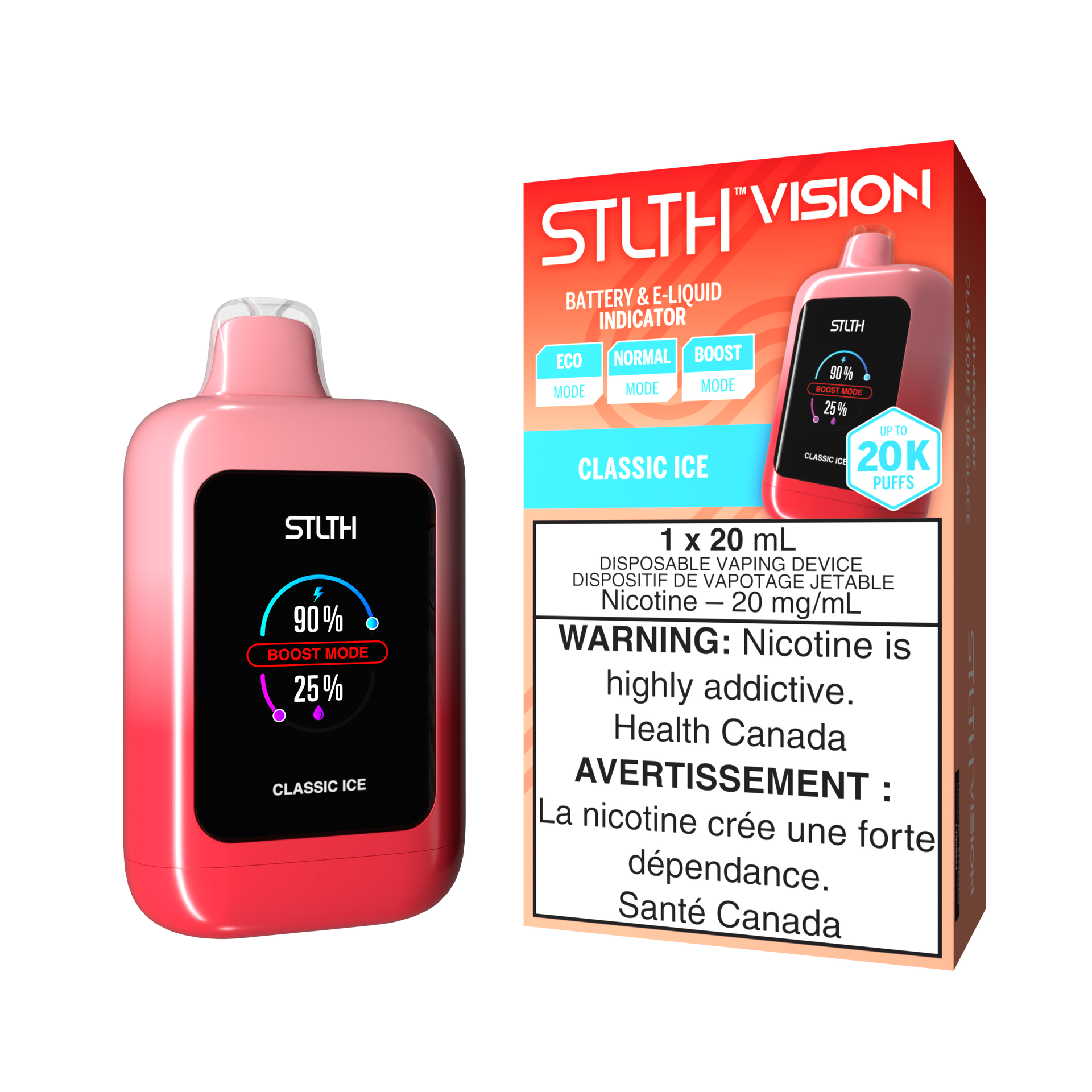 Stlth Vision Classic Ice 20k