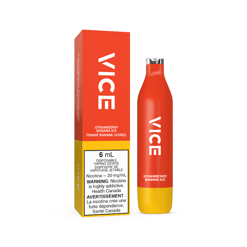 Vice Strawberry Banana Ice 2500 Puffs