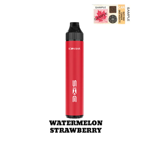 Icon Bar Watermelon Strawberry 1800 puffs
