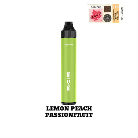 Icon Bar Lemon Peach Passionfruit 1800 puffs