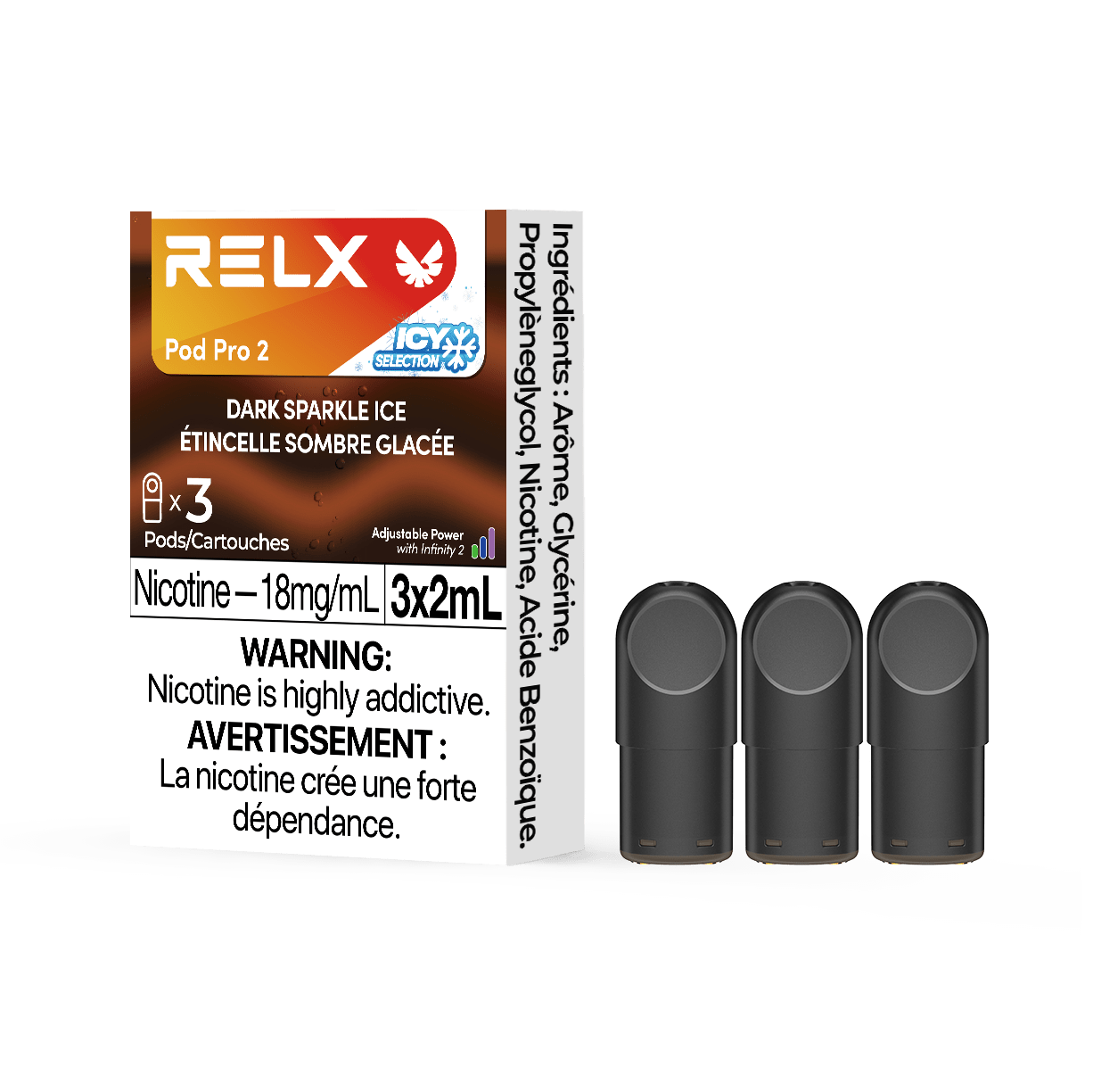 Relx pod pro 2 Dark Sparkle Ice